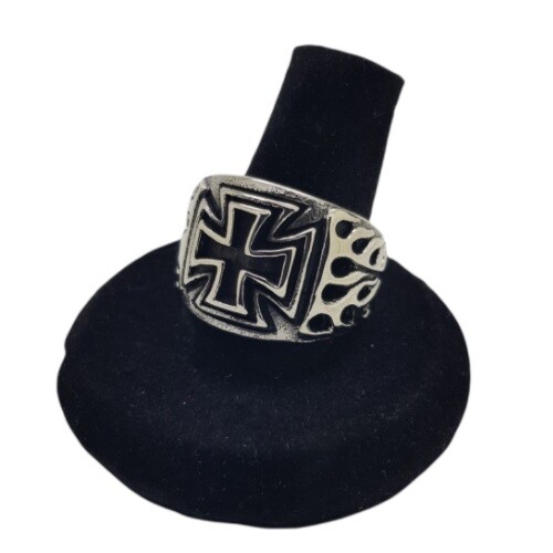 Anello croce ferro ww2 uomo - anello,