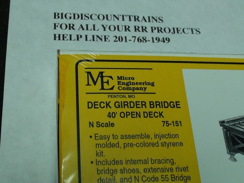 Micro engineering 75 151 - engineering, #75-151