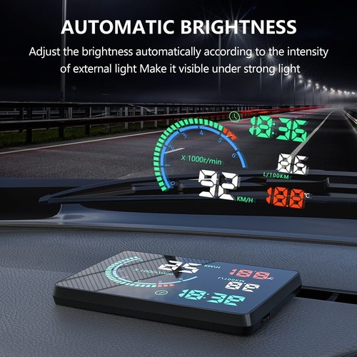 Hud head display obd2 - up,