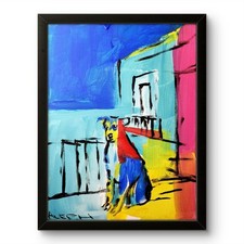 Quadro acrilico arte Aleph