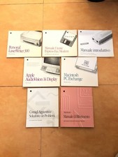 Lotto manuali originali Apple