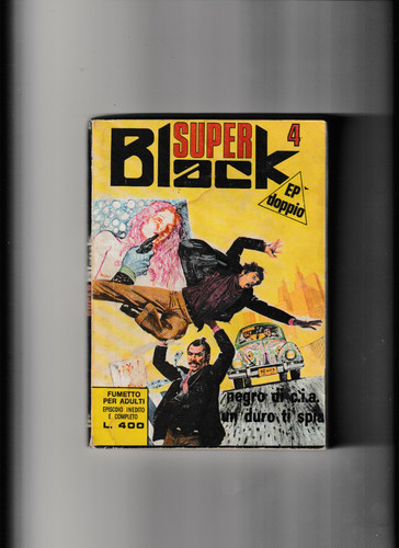 Fumetto erotico super black - super,