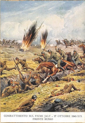 D3809 ww2 savoia - savoia, cavalleria