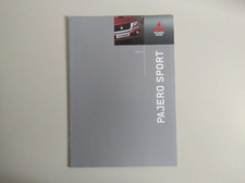 Depliant brochure Mitsubishi Pajero Sport - 2003