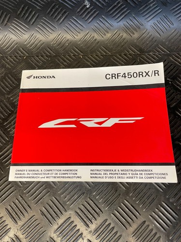 Honda crf 450 2020 manuale - crf,
