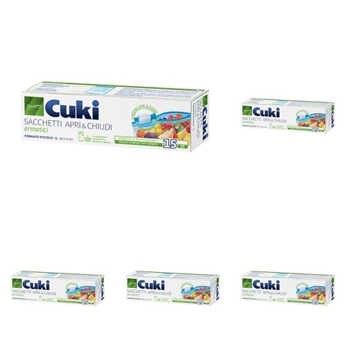 Cuki sacchetti trasparenti - sacchetti,