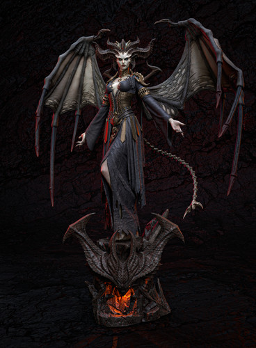 Lilith modello resina - modello,