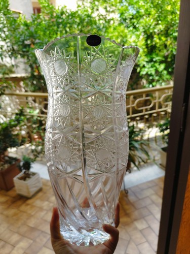 Vaso cristallo boemia - vaso, in