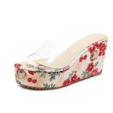 Sandali eleganti sabot zeppa