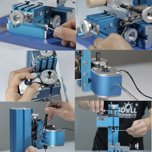 Mini tornio motorizzato - motorizzato, 24w