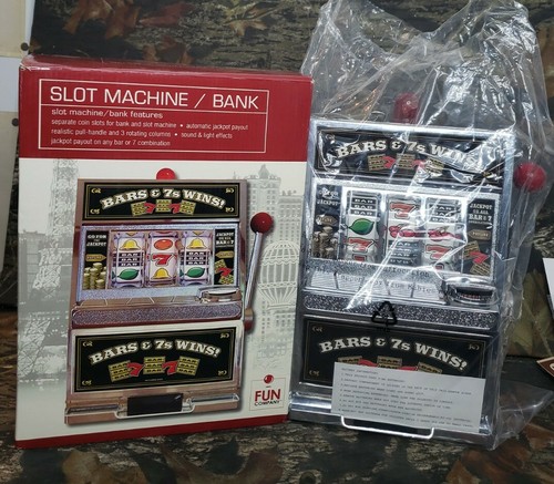 Fun company slot machine bank - fun,