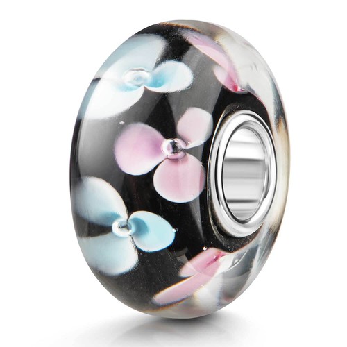 Materia fiori vetro bead - fiori,
