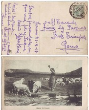 Arte moderna pastorale animali