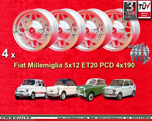 Cerchi dadi fiat - +,