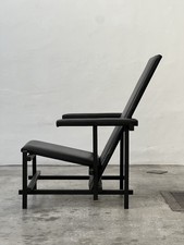 Sedia rosso blu attr. Poltrona