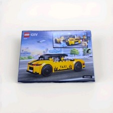 Lego city 60487 taxi giallo - taxi,