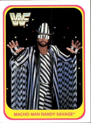 Card wwf wrestling merlin 1991 - wwf,