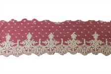 Pizzo merletto di tulle cotone