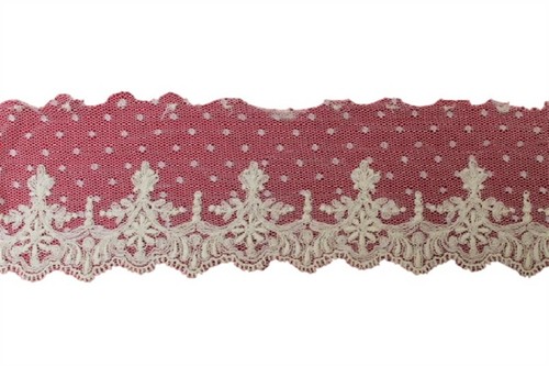 Pizzo merletto tulle cotone - di,
