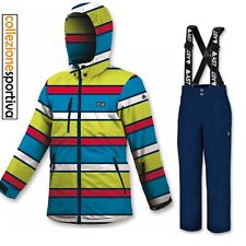 TUTA DA NEVE COMPLETO SCI BIMBA/BIMBO AST- JR7A-692 JU7F col. multicolor/blu