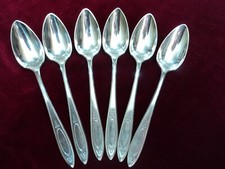 Lotto 6 posate placcate