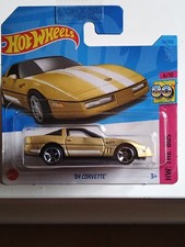 Hot Wheels 84 Corvette Oro