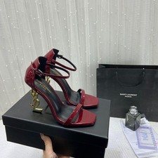 YSL Opyum Heels Vino Rosso