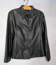 Henig Furs giacca nera in