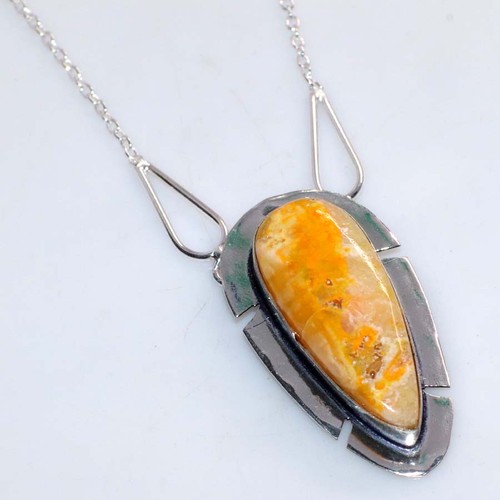 Collana diaspro ape calabrone - diaspro,