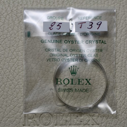 New rolex t39 crystal vetro - new,