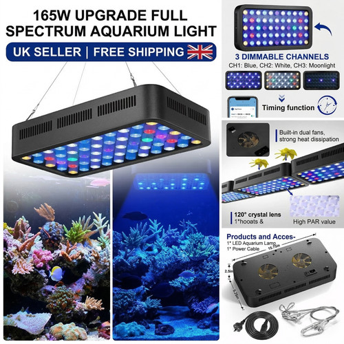 Luce led wifi 165w acquario - wifi,