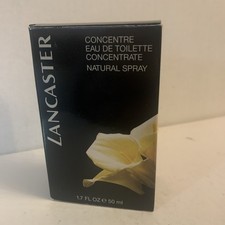 Lancaster Perla Nera 50 ml Eau De Toilette Concentre Nuovo