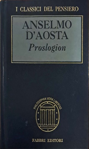 Proslogion anselmo aosta - proslogion.,