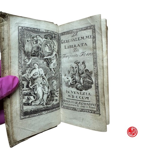 Libri antichi torquato tasso - -,