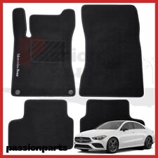 TAPPETI MERCEDES CLA DAL 2019 IN MOQUETTE CON RICAMO E 2 FISSAGGI 4PZ