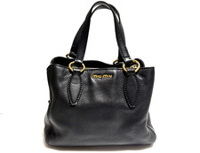 Borsa Tote Miu Miu in pelle