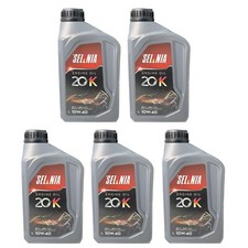 5x Olio Motore Selenia 20k