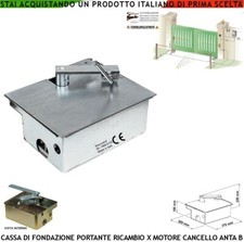 Cassa interrata cancello - cassa, anta