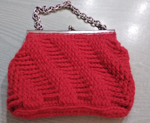 Pochette lana uncinetto - pochette,