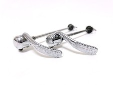 Rarissimo blocco CAMPAGNOLO "BLOCCATO" logo leva piegata sgancio rapido pista strada