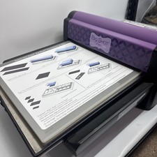 Sizzix Big Shot Pro fustellatrice adattatore esteso pad e pastiglie viola