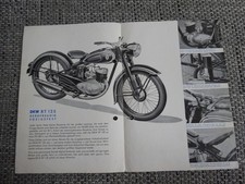 DKW RT 125 depliant bici 1953