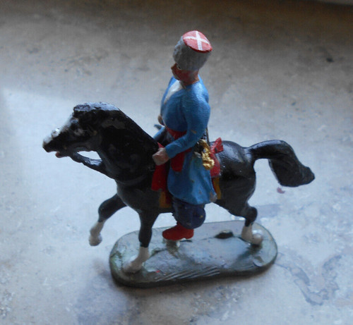 Milit statua peltro - milit., in