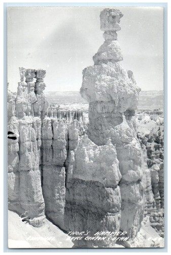 Bryce canyon utah rppc foto - ut,