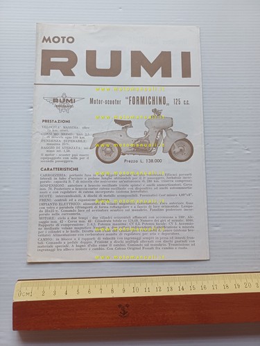 Rumi produzione modelli moto - rumi,