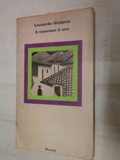 A CIASCUNO IL SUO Leonardo Sciascia Einaudi Nuovi coralli 9 1977 libro romanzo