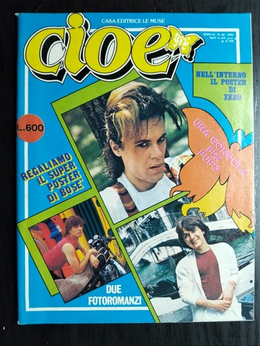 Cioè 1981 alberto camerini - 40,