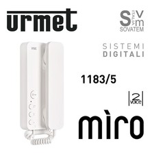 CORNETTA CITOFONICA URMET