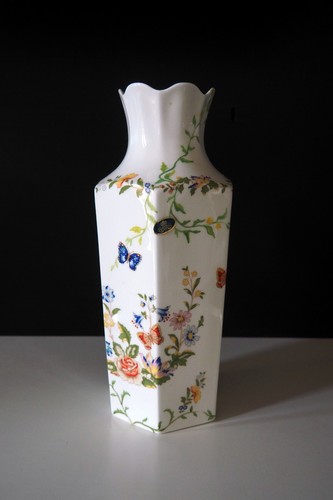Vaso esagonale aynsley cottage - aynsley,