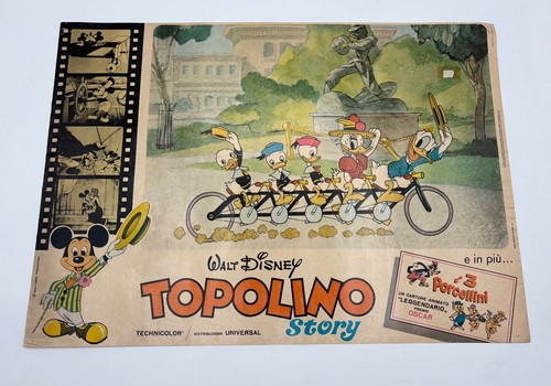 Poster topolino story - topolino, walt